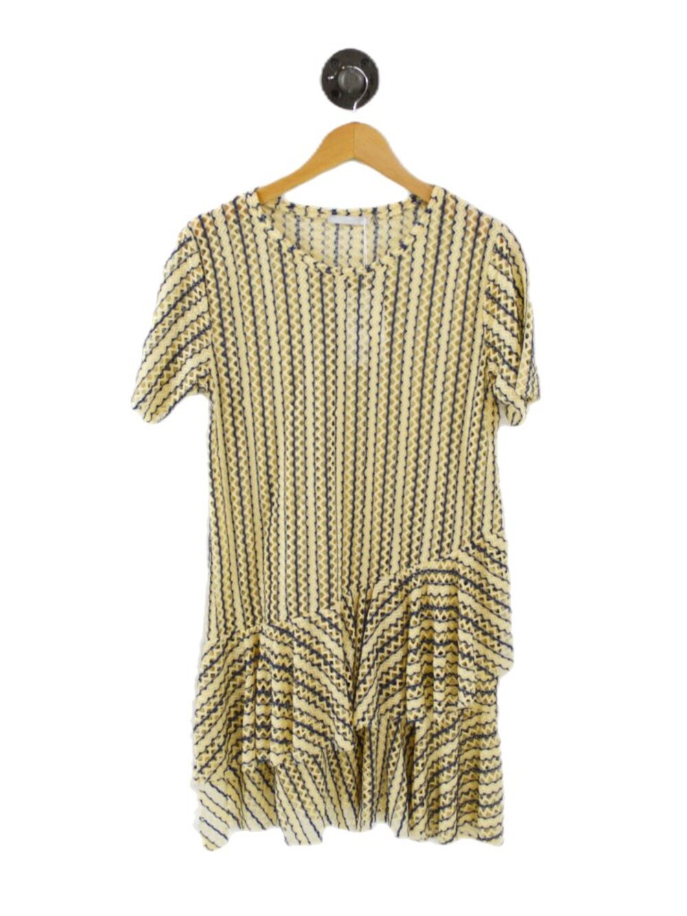 Zara W/B collection eyelet dress #219-10